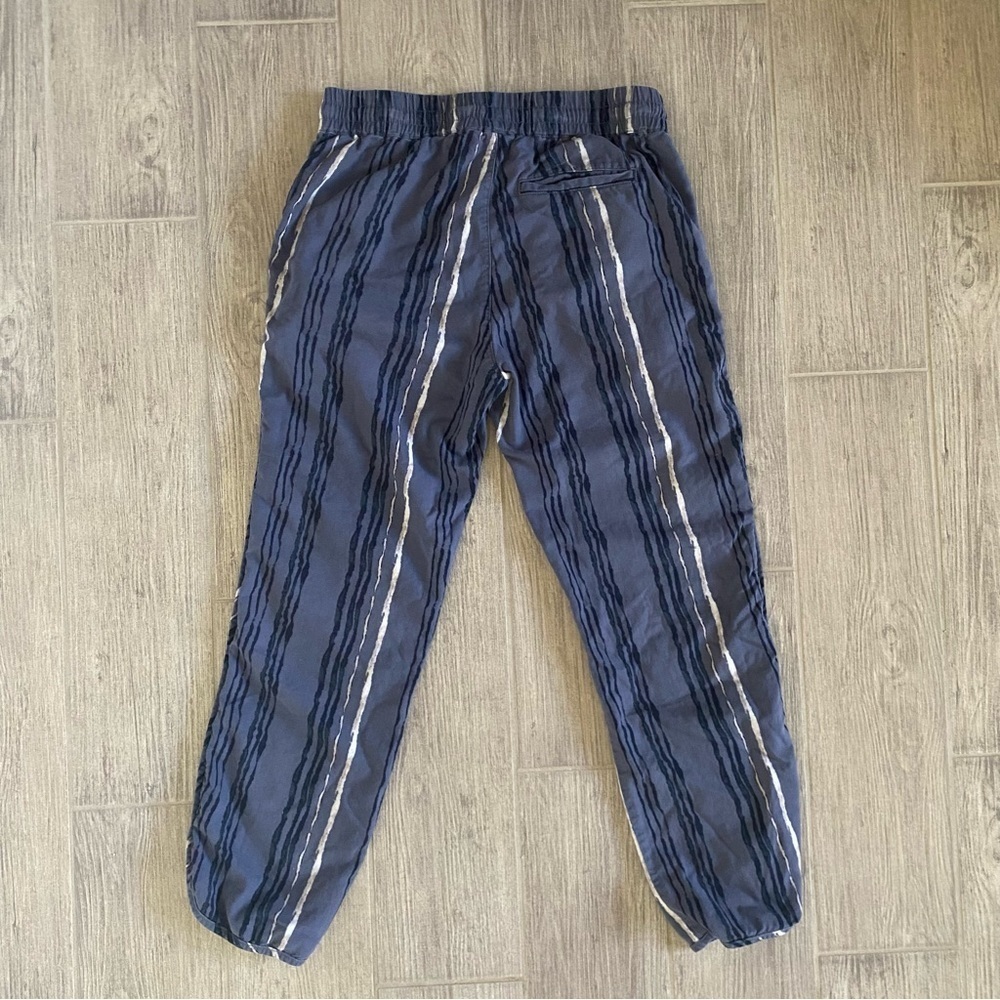 CASLON Casual Blue and White Striped Drawstring Waist Pants Size XS - Picture 8 of 12